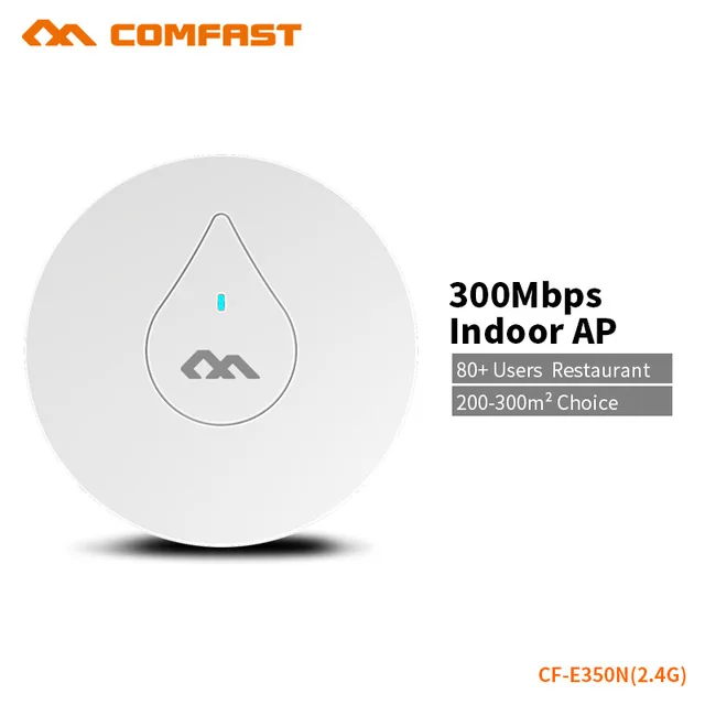 Мощный Wi Fi роутер COMFAST 300 МБ/с потолочный расширитель точки доступа поддерживает