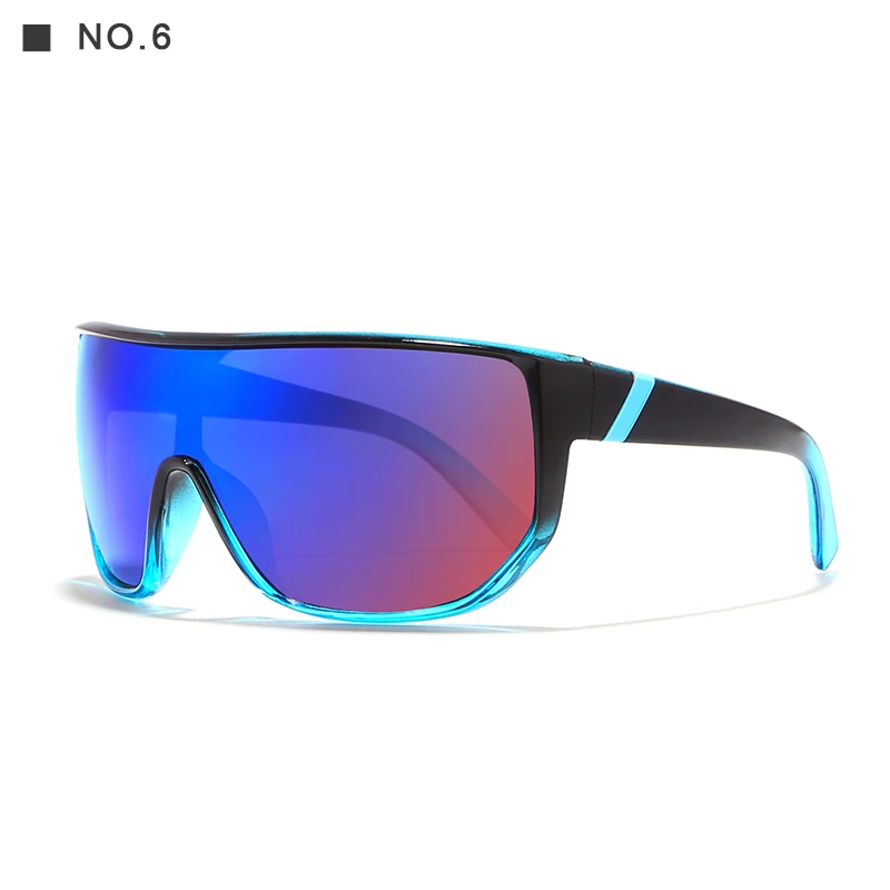 KDEAM Large Oversize Windproof Sunglasses UV400 Sport Cycling Bike Sunglasses 