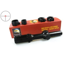 FIRECLUB тактическая охотничья стрельба освещенная 1-4x24 Dot-30mm труба прицел