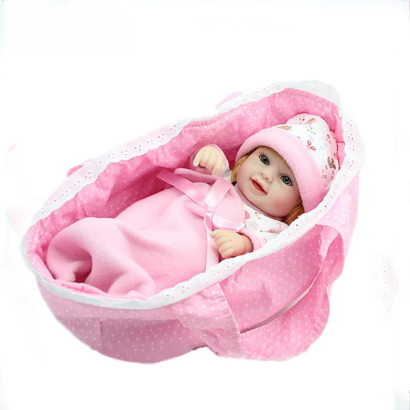 Aliexpress.com : Buy Cute Reborn Dolls Soft Silicone 18 ...