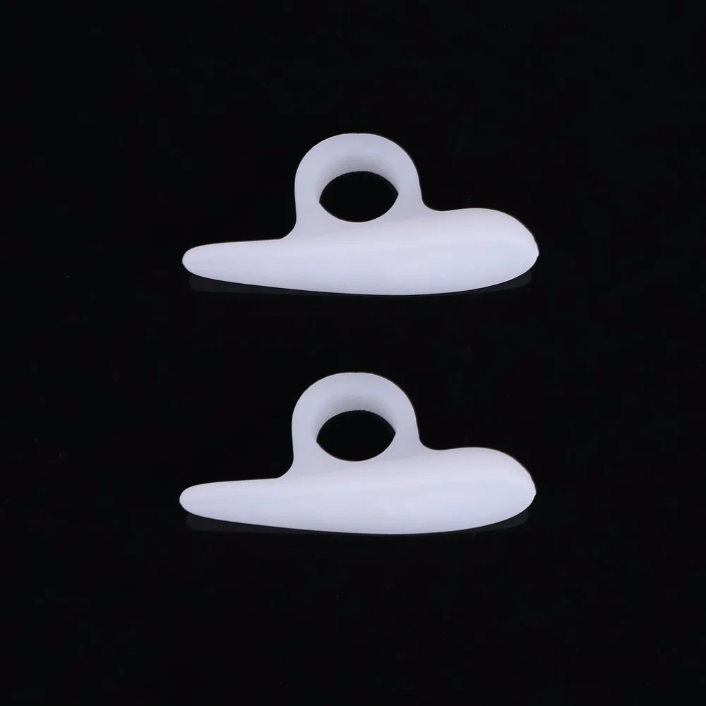 

1 Pair Single Hole Hallux Valgus Foot Pain Relief Professional Silicon Toe Separator Toe Pad Cramp Hammer Toe Orthotics