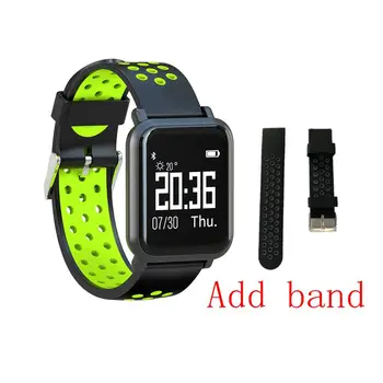 

Smartwatch S9 OLED Screen Heart rate Blood oxygen Blood pressure BT4.0 P68 Waterproof Activity Tracker Smart Watch
