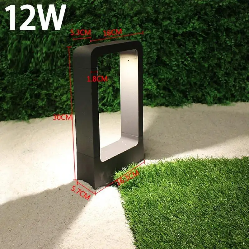 Para Tuinlamp Lampara Tuinverlichting Luz Meteor Terraza Y наружный светодиодный декоративный светильник для сада - Испускаемый цвет: MODEL A