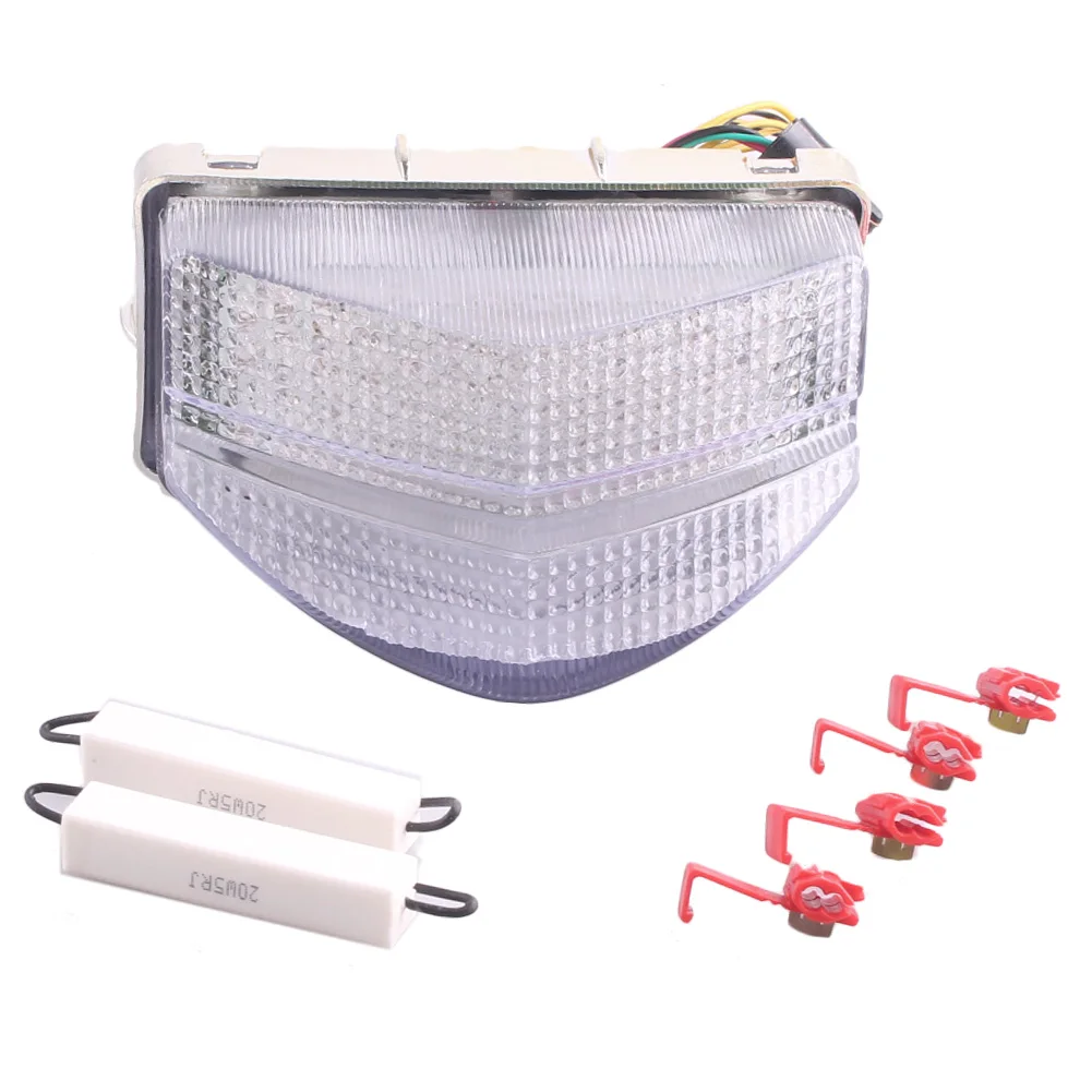 e-Mark For Honda CBR600S CBR600 F4I CBR600F4i Integrated Rear LED Turn Signal Light Brake Taillight Tail Lamp 2001 2002 2003 |