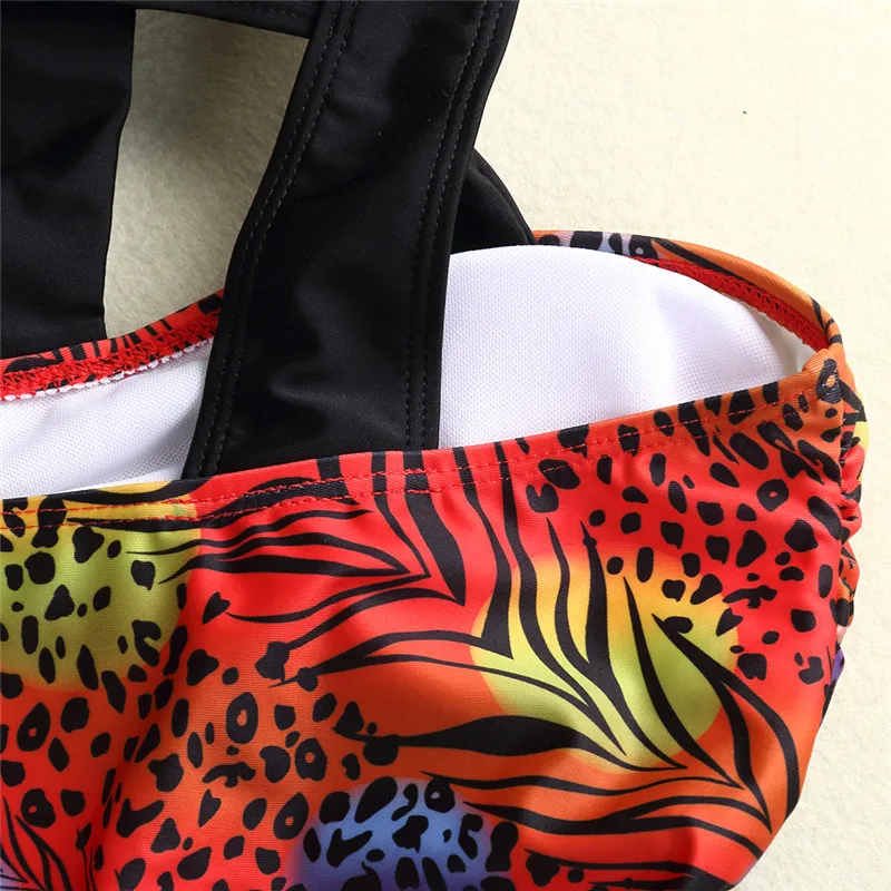 Одна деталь Плавание костюм Для женщин Купальники для малышек Лидер продаж года летние пляжные проложенный жира боди Высокая талия ванный комплект Плавание одежда для леди 4xl