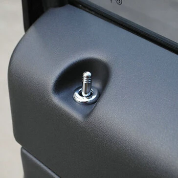 

New 4pcs/set ABS Chrome Car Door Lock Ring Cover For Jeep Liberty Compass Grand Cherokee Dodge Journey 2011-2015 Accessories