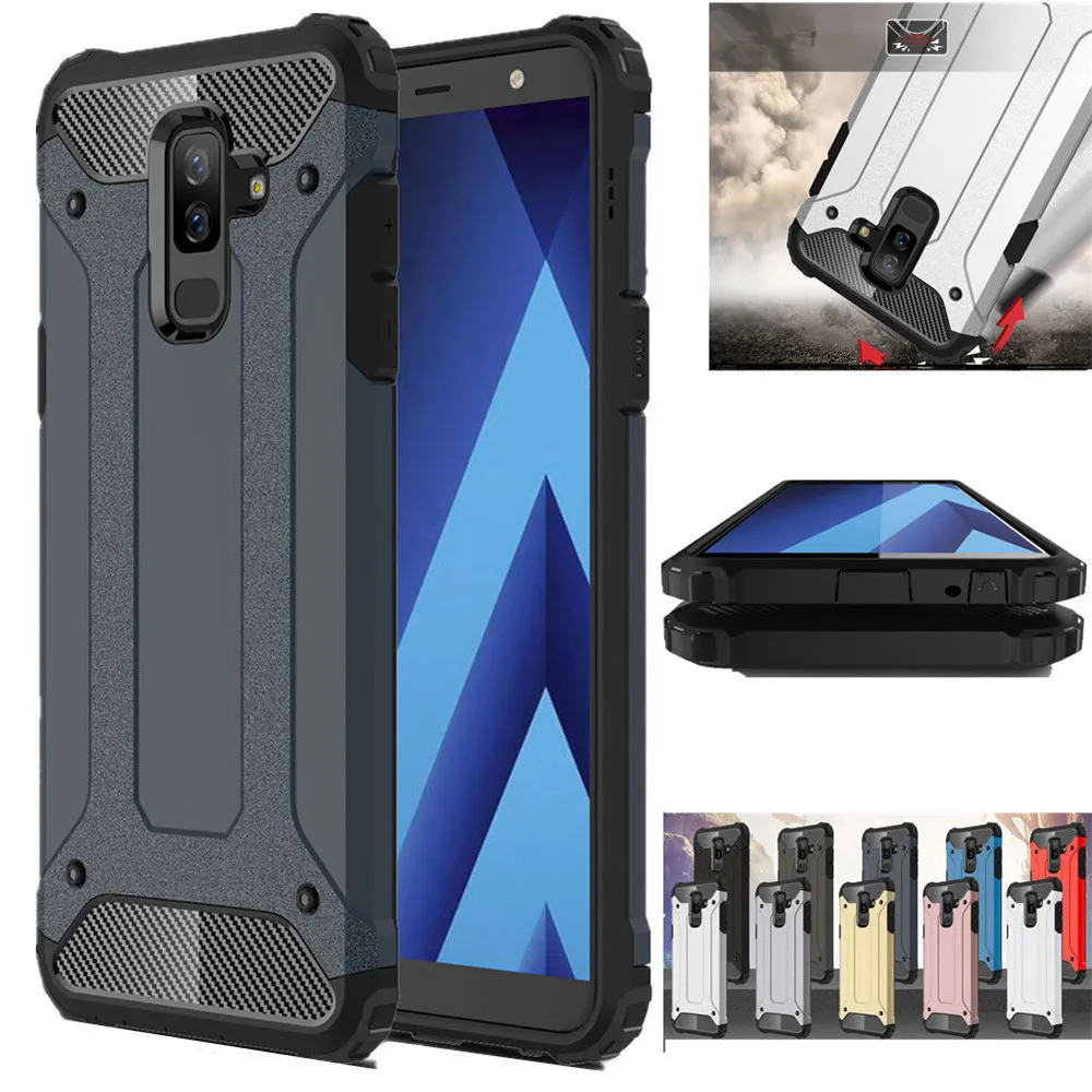 

Armor Case For Samsung Galaxy A6 A8 A7 A9 2018 A3 A5 A7 2016 2017 Hard Shockproof Case For J3 J5 J7 Pro J4 J6 Prime J8 2018