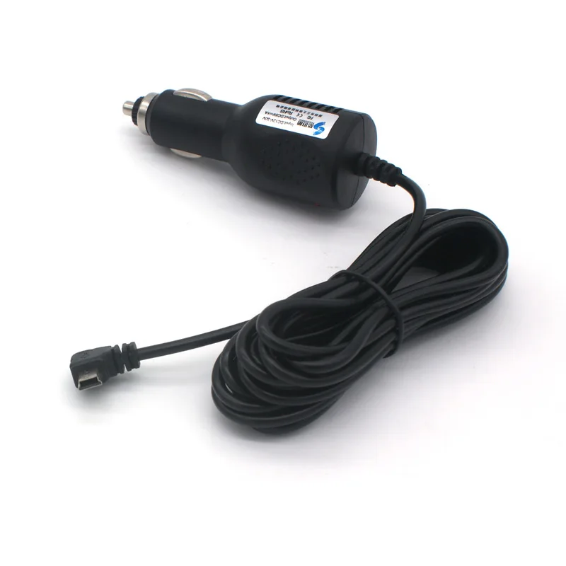 Mini USB Car charger with Power for Mobile Smart Phone Car DVR Camera