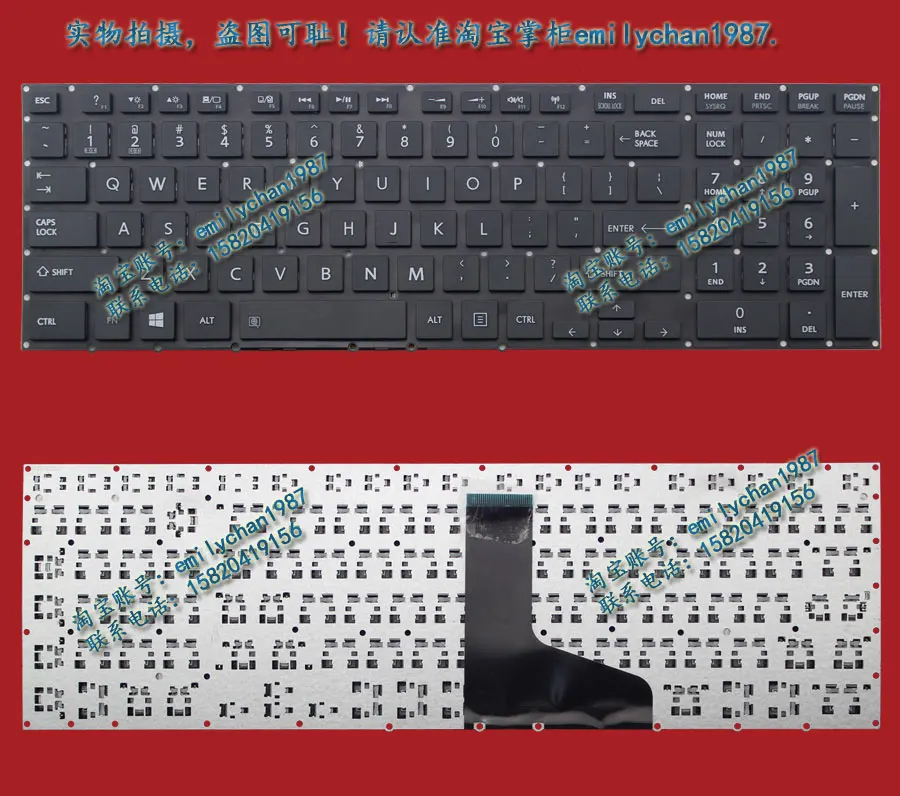Высокое качество новый ноутбук клавиатура для TOSHIBA Qosmio X70-A X75-A американская