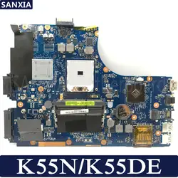 Kefu K55N материнская плата для ноутбука ASUS K55N K55DE K55DR K55D K55 Тесты Оригинал материнская плата