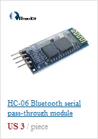 HC-06 Bluetooth серийный проходной модуль беспроводное последовательное устройство связи от машины беспроводной HC06 для модуль Arduino Bluetooth