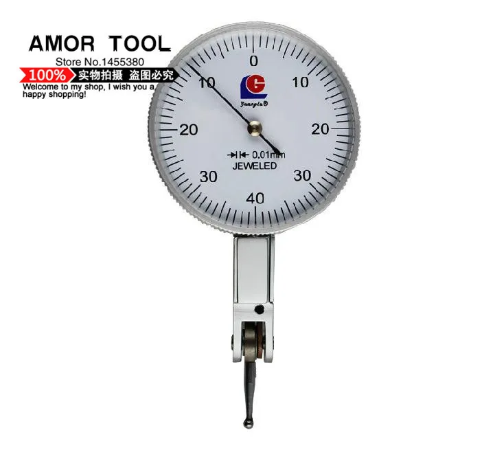 GUANGLU Dial indicator bore gauge 0 0.8mm /0.01mm accuracy precision