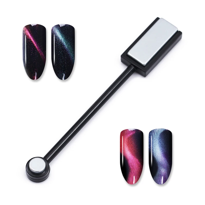

BORN PRETTY Double Head 2 Way Cat Eye Strong Effect Magnet Slice Nail Art DIY Tool for All Magic 3D Cat Eye Magnet