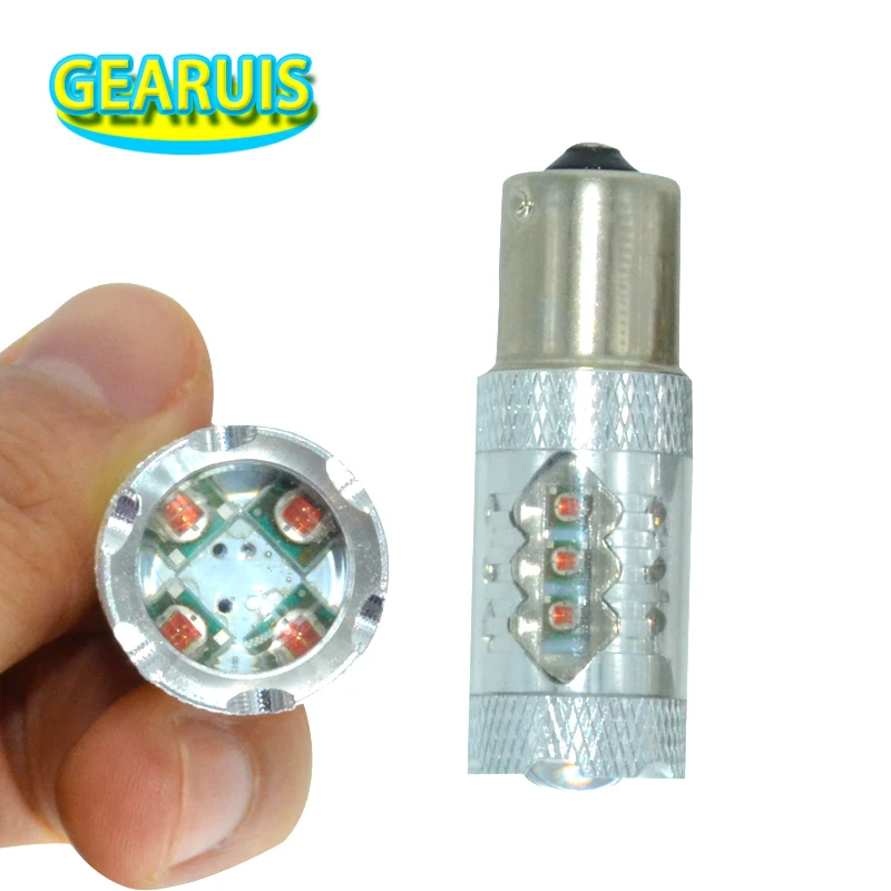 S25 P21W 1156 BA15S 80 Вт 16 шт. XBD светодиодный объектив 1157 BAY15D транспорт Авто кабеля