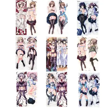 

Hapymaher girls Anime Pillow cover characters alice & hasuno saki sexy girls Life-sized body Pillowcase Dakimakura Drop shipping