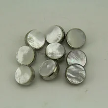 Новые 9 шт. клапаны для трубы для естественный белый в форме раковин моллюсков кнопка