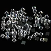 6MM 200Pcs 16 Colors Square Shape Hotfix Glass Rhinestones DMC Hot fix Crystal Stones for DIY Clothes Creative Design ► Photo 3/6