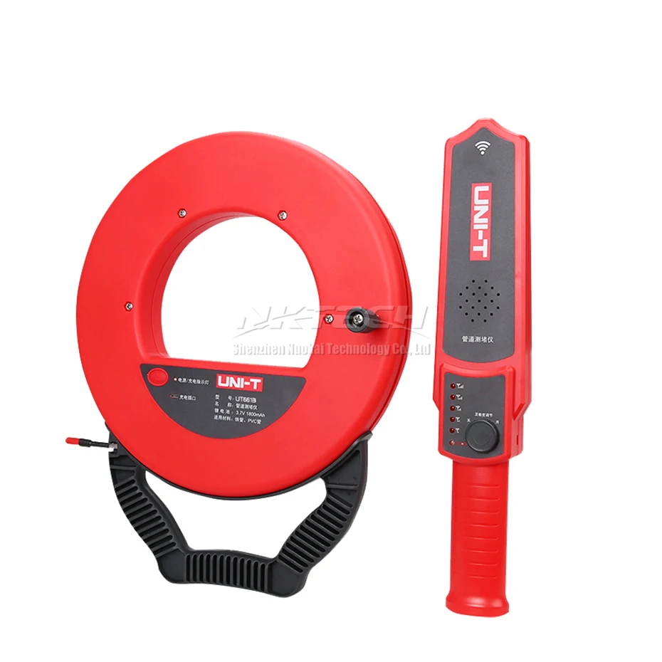 UNI T Wall PVC Iron Pipe Blockage Detector UT661A UT661B Diagnostic tool Scanner Pipeline
