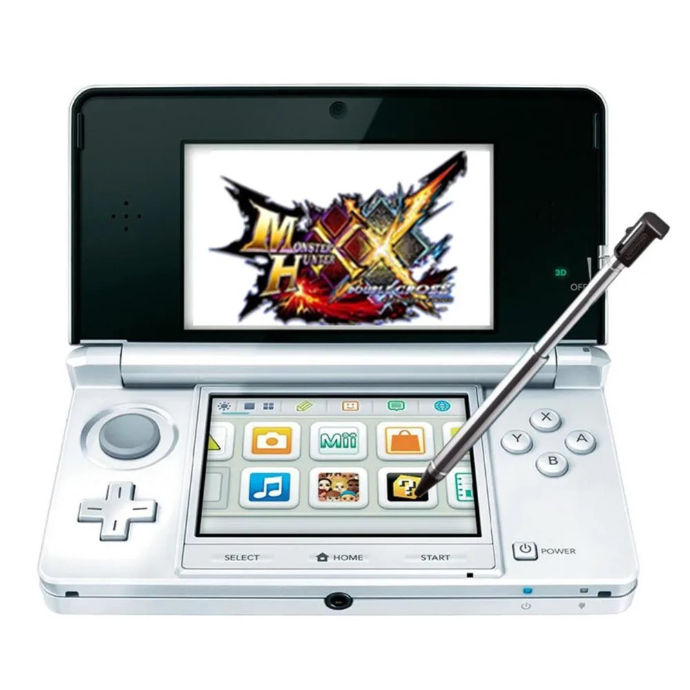 Handheld Game 3.5 inch Touch Screen LCD displays Cross Keypad System Console Bundle Charger & Stylus for Nintendo 3DS