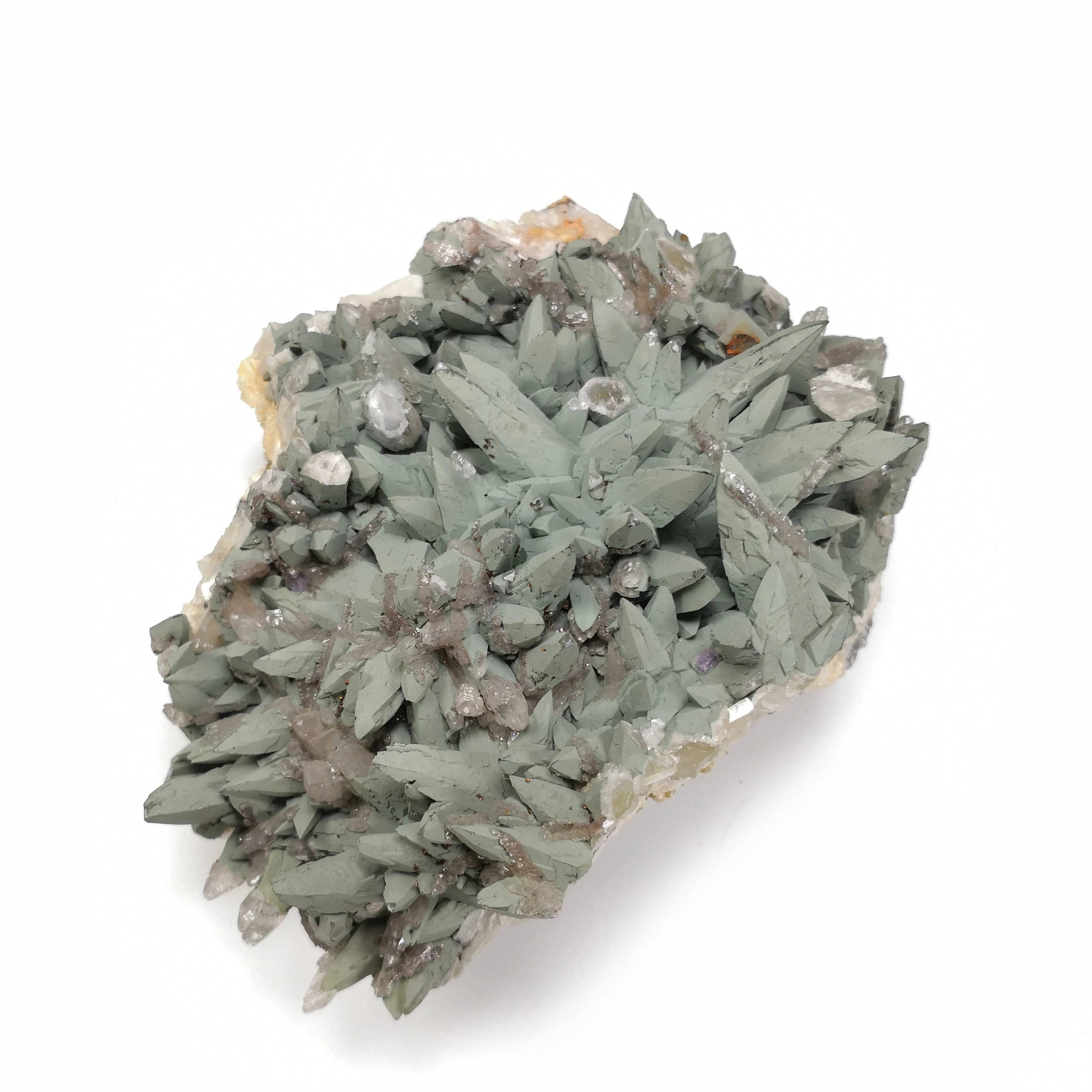 

1280g NATURAL Stones and Minerals Pyrite calcite specimens C3-7
