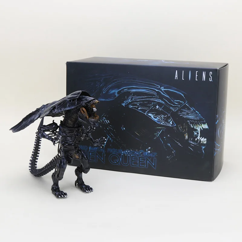 15 см NECA Чужой фигурка королевы игрушки 047 Deluxe Xenomorph Воин Гибридный Matel ПВХ