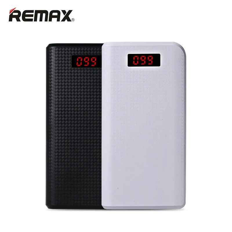  REMAX Mobile Power Bank 30000mAh 2 USB LED Portable Charger External Battery Universal Backup powers For iPhone 6s plus Samsung 