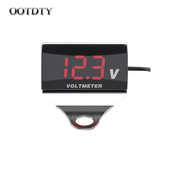 

OOTDTY 8V-150V LED Digital Display Voltmeter Car Motorcycle Voltage Volt Gauge Panel Meter With Bracket DORP SHIPPING