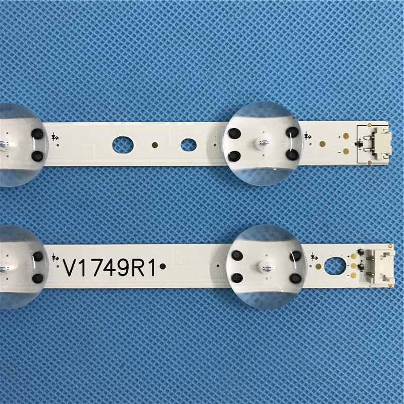 Новый комплект 1020 мм Светодиодная лента для LG 49UV340C 49UJ6565 49UJ670V V17 49 R1 L1 ART3 2862 2863 6916L