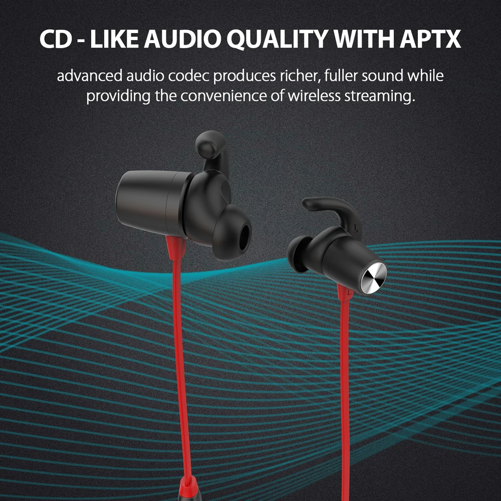  Ship from RU dodocool Wireless Earphone Magnetic Bluetooth Earphone Stereo Sports Headphone with Mic for iPhone X 8 7 Xiaomi