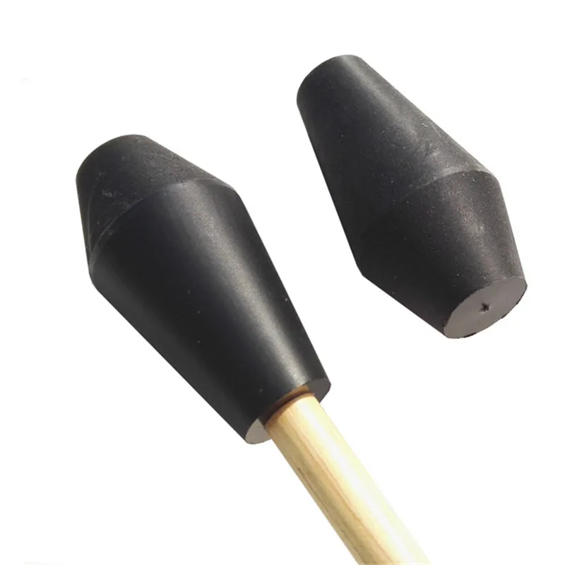 

10pcs Archery Blunt Broadhead Hunting Arrow Nylon Target Arrowhead Black/White Arrow Field Tips Practice for 8mm Arrow Shaft