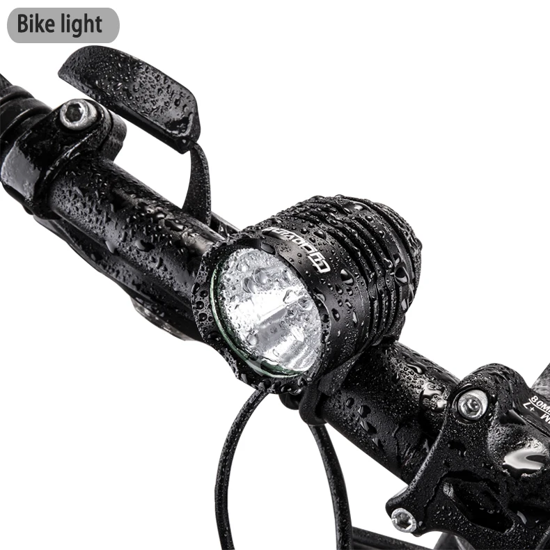 Cycloving Велосипедный свет велосипедные фары светодиодный налобный фонарь 1800 люмен, алюминиевый водонепроницаемый аксессуары для горных велосипедов