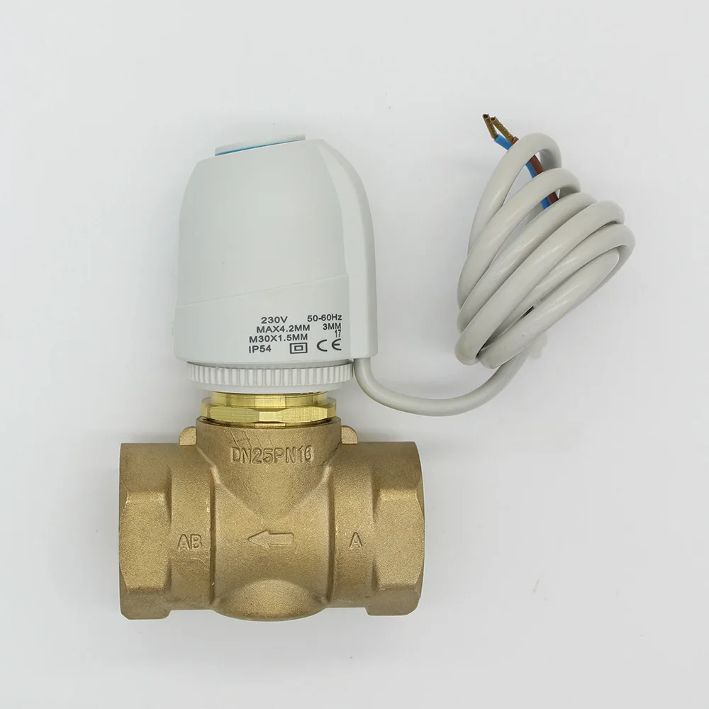 230V 24V Normally Open Normally close Electric Thermal Actuator for