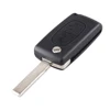 KEYYOU 2 Buttons Flip Folding Key Case Blank Shell For Peugeot 107 207 307 307S 308 407 607 2BT ► Photo 2/5