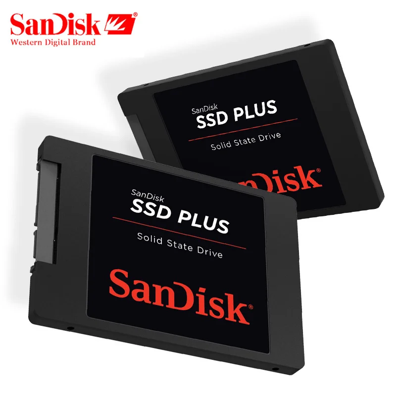 Original SanDisk SSD PLUS Interne Solid State Drive 120 GB 240 GB SSD 480 GB SATA III 25