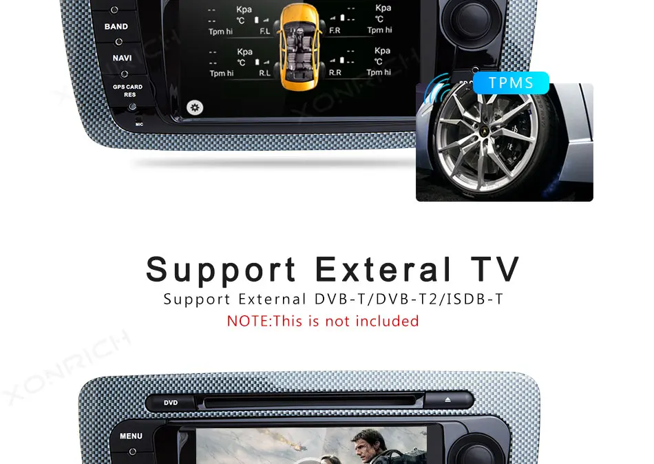 Excellent AutoRadio 2 Din Android 8.0 Car DVD Multimedia For Seat Ibiza 6J MK4 SportCoupe Cupra 2009 2010 2011 2012 2013 GPS Navigation 4G 17