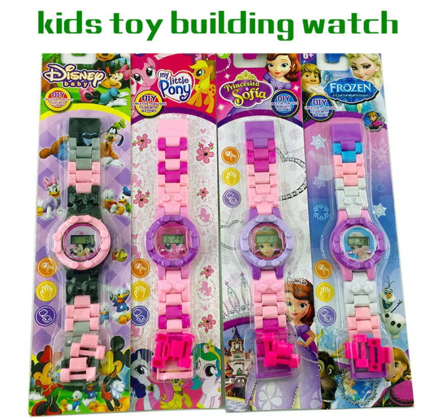 

Children's Watch Compatible with LegoINGS Watch Kids LegoINGLY NinjagoINGLY Building Blocks Bricks Children Watch Baby Kid Toys