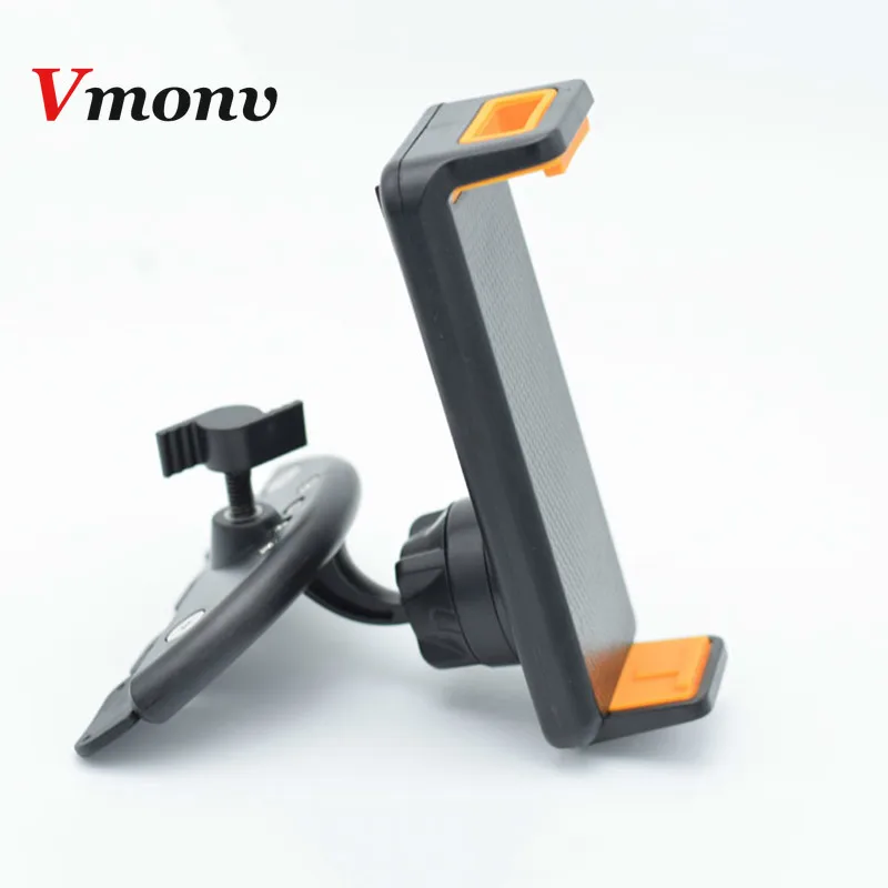 

Vmonv Adjustable Universal Car CD Slot Mobile Phone Tablet Car Holder Stand for IPAD Samsung 7 8 910 Inch Tablet Mount Holder