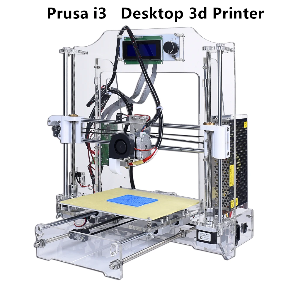  Infitary High Precision Reprap Prusa i3 3d printer kit Acrylic frame impresora 3d Open source Marlin firmware Support refitting 