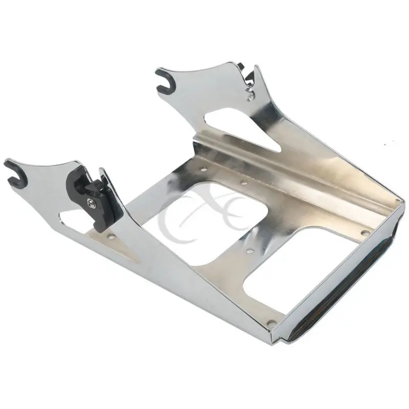 Pacote de Turismo Rack para Harley Motocicleta Picado Tronco Encosto Montagem Touring Road King Street Electra Glide Flhr Fltr Flhx 09-13 19 montagem rack para harley touring road king