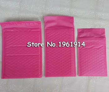 

100pcs Free Shipping New Pink Color 180X230MM Poly bubble Mailer envelopes padded Mailing Bag Self Sealing Bubbles Evenlopes