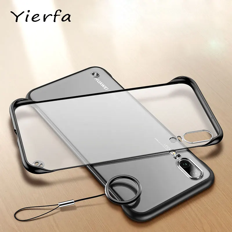 

Huawei P20 Pro Case Frameless Matte Transparent Cover For P 20 Case Silicone Protective Bumper For Huawei P20 Lite Phone Cases