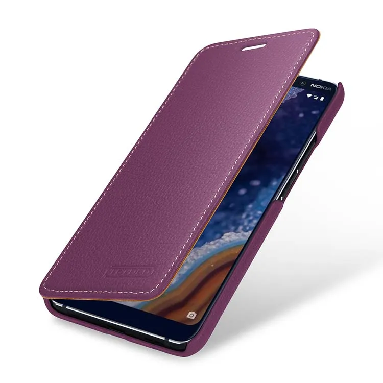 Чехол-книжка из натуральной кожи для NOKIA9 PureView, Модный чехол для телефона NOKIA 9 PureView, Роскошный чехол