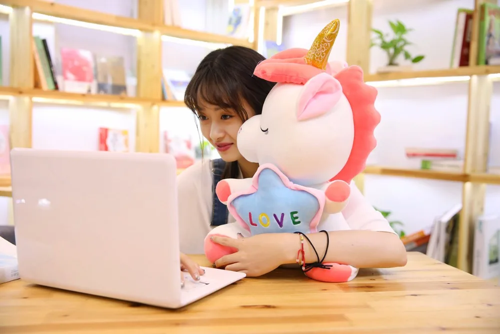 Lucky Star Unicorn Plush Toys -Unicorn Fashion HTB14Pkac6fguuRjy1zeq6z0KFXad