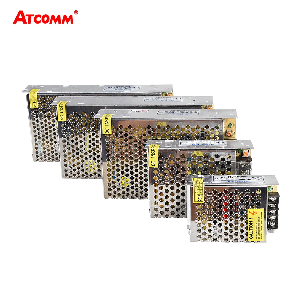 Светодиодный адаптер питания DC 12V 24V 1A 2A 3A 5A 6A 8A 10A 15A 20A 30A светодиодный