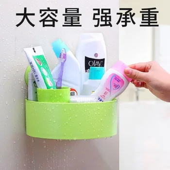 

Bathroom rack sucker toilet rack wall hanging toilet triangle corner frame