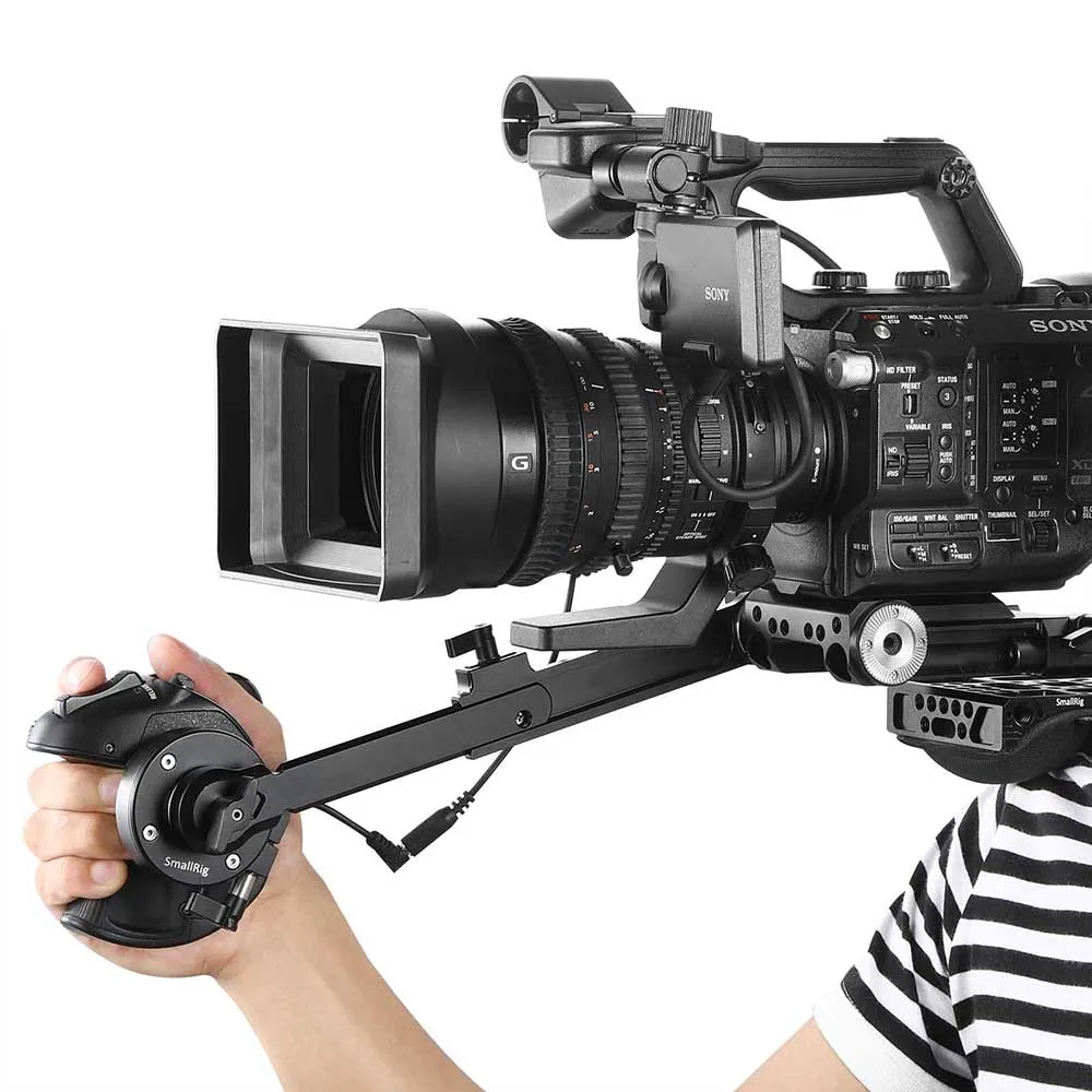 SmallRig для sony FS5 рукоятки адаптер крепление Arri rosette+ 2,5 мм LANC кабель-удлинитель для удлинителя быстросъемное Крепление-2192