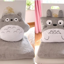 IVYYE Серый Тоторо аниме плюшевые вещи интимные аксессуары plushdoll мягкие пушистые теплые мягкие игрушечное одеяло кровать пледы одеяло s