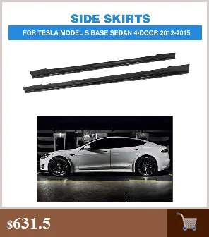 Rear Spoiler For Tesla Model S Sedan 4-Door 2012 - 2019 Rear Trunk Boot Spoiler Wing Trim Sticker Carbon Fiber FRP Matte Gloss car hood