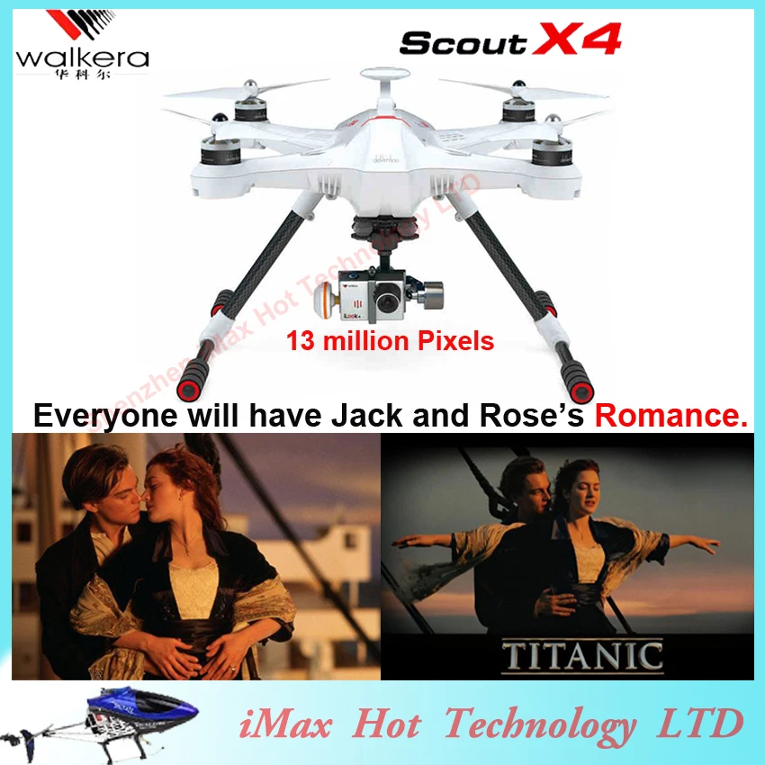 Aliexpress.com: Beli Walkera Scout X4 GPS FPV Drone dengan