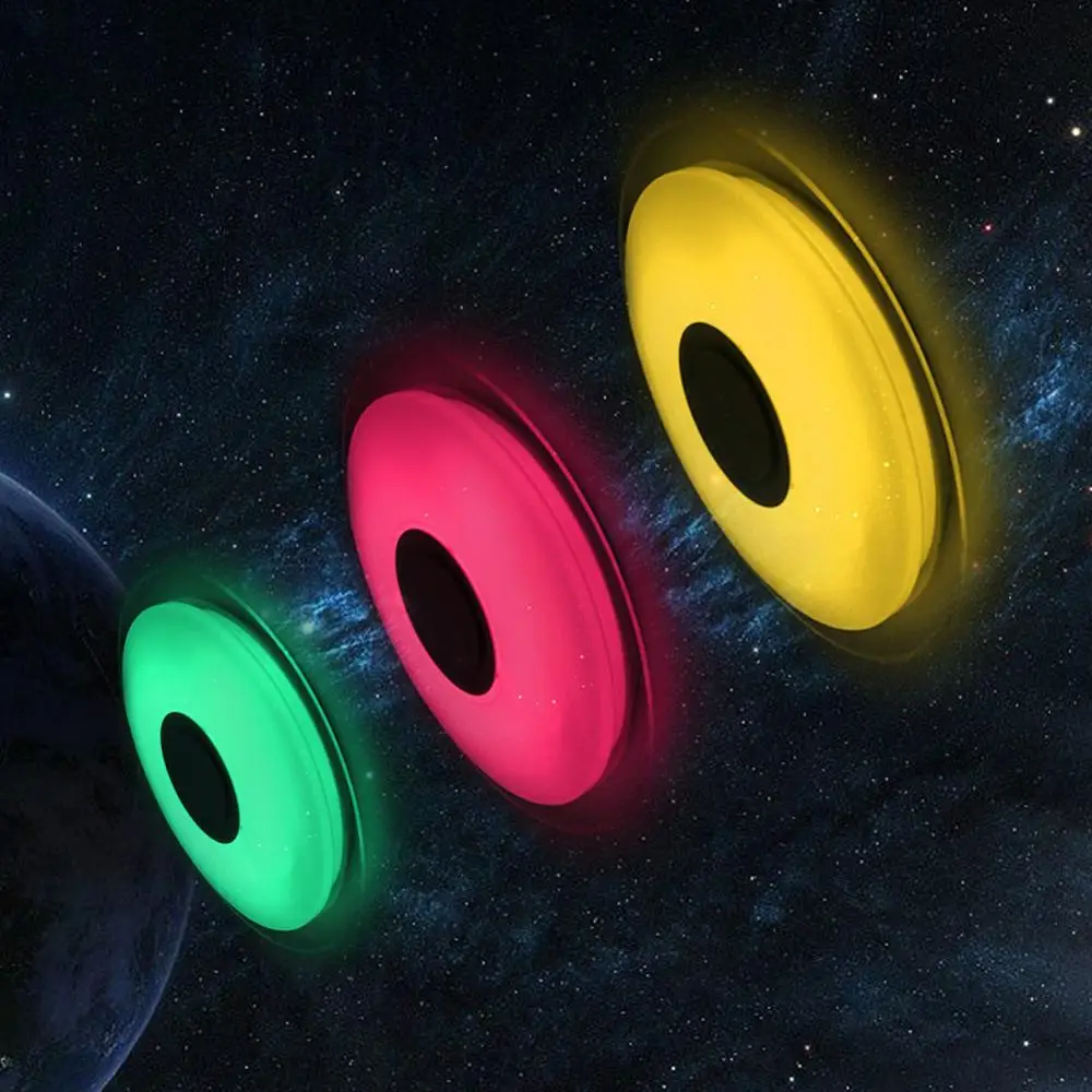 Современные светодиодные потолочные лампы RGB с регулируемой яркостью APP
